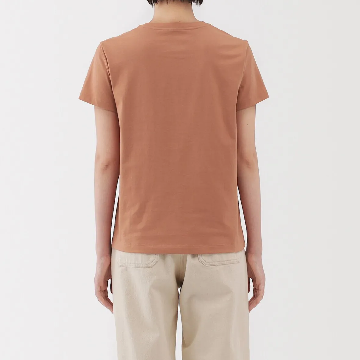 Discount Muji Camiseta de jersey para mujer