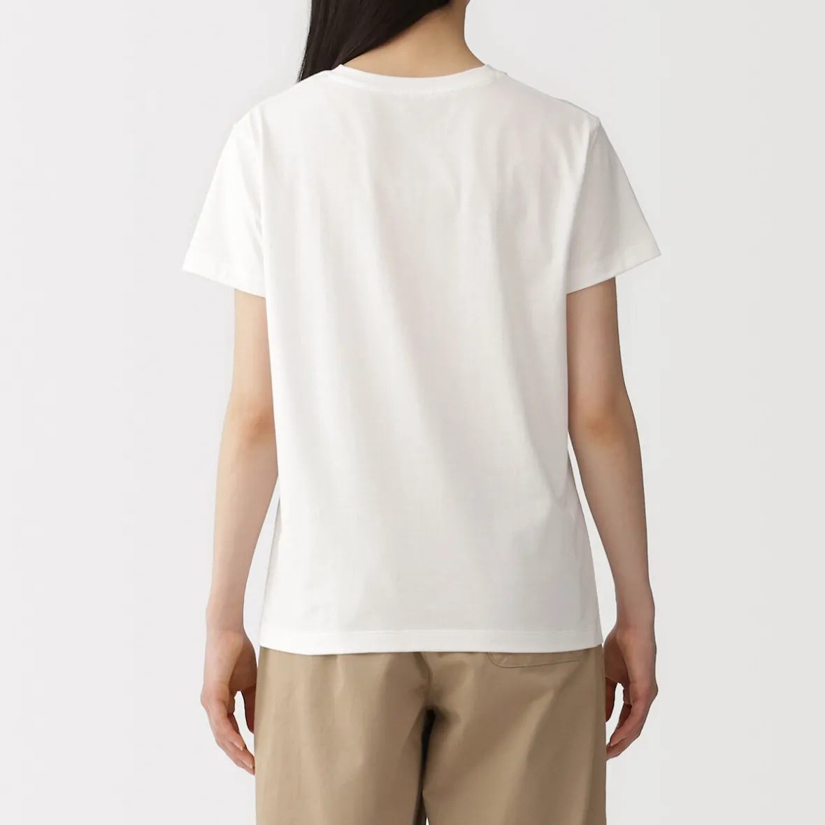 Discount Muji Camiseta de jersey para mujer