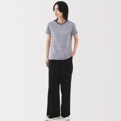 Best Muji Camiseta de jersey para mujer