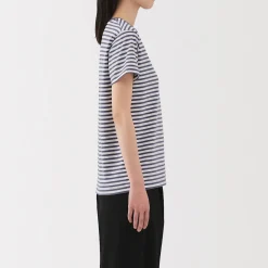 Best Muji Camiseta de jersey para mujer