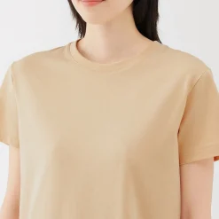 Best Muji Camiseta de jersey para mujer