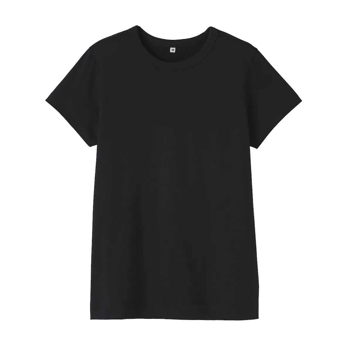 Muji Camiseta de lino y algodón para mujer