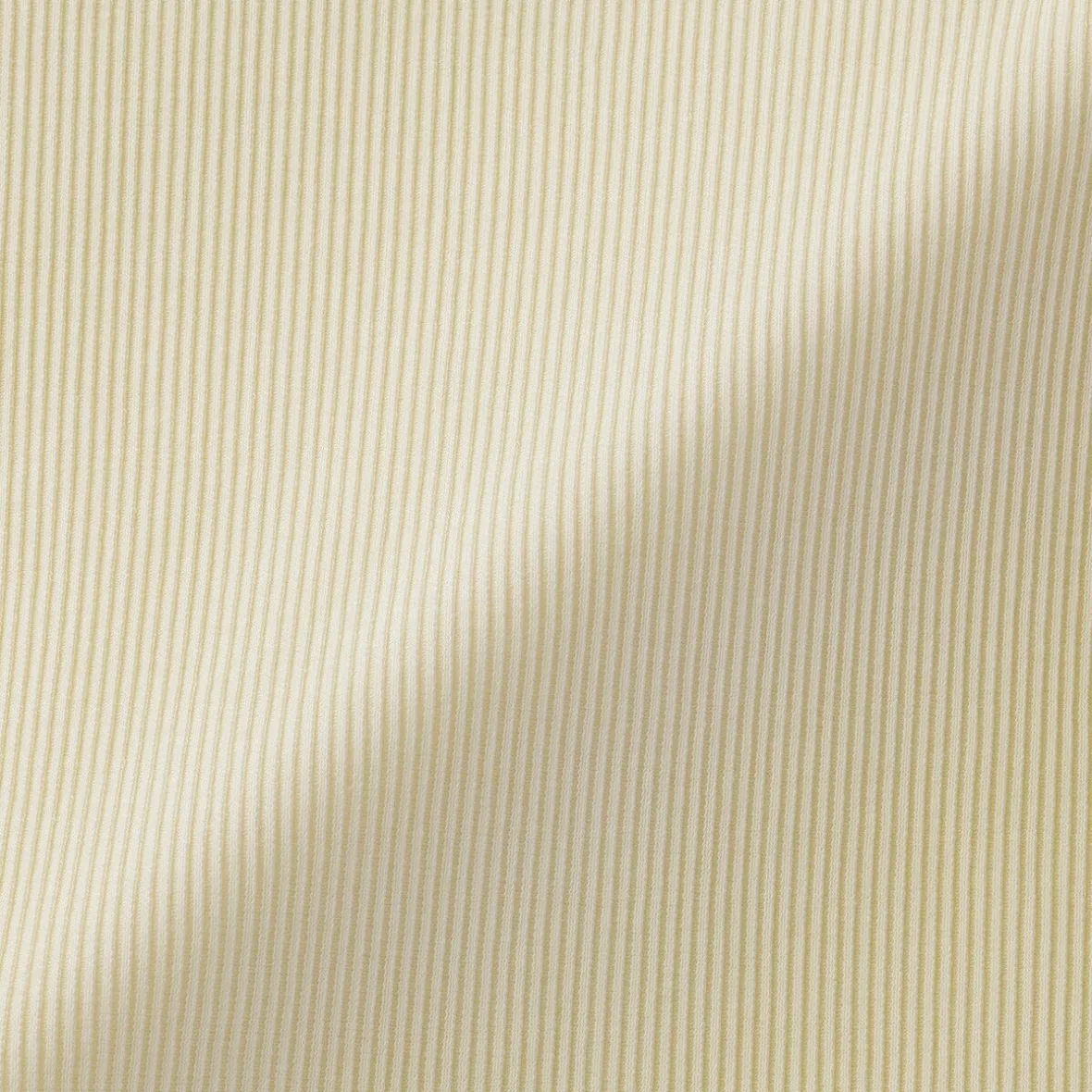 Muji Camiseta de manga larga y canalé en mezcla de lyocell para mujer