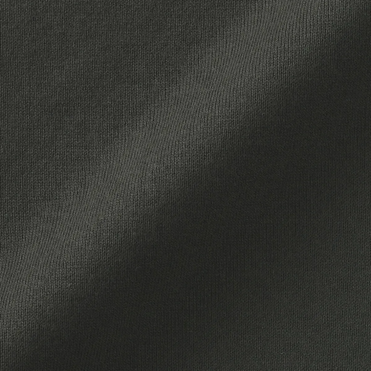 Best Muji Camiseta de manga larga y cuello ancho de algodón grueso para mujer
