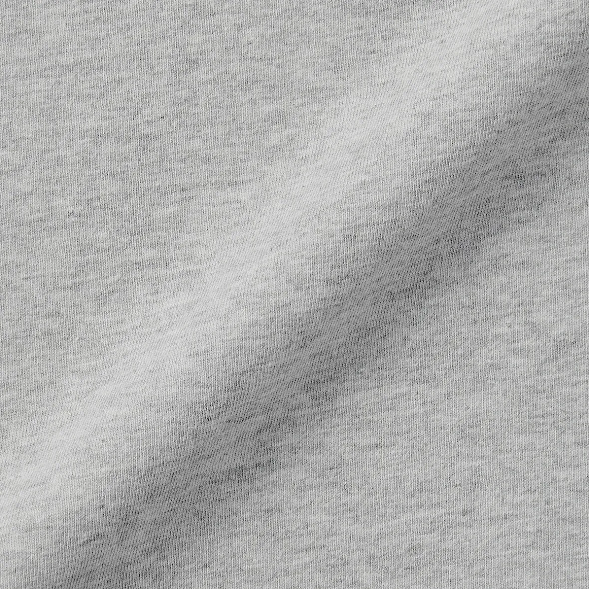 Clearance Muji Camiseta de manga larga y acabado lavado para hombre