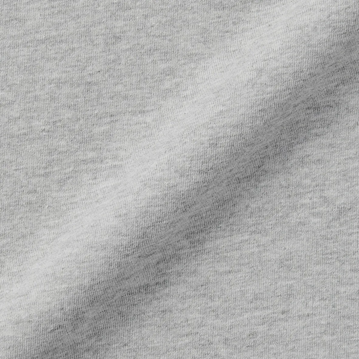 Clearance Muji Camiseta de manga larga y acabado lavado para hombre