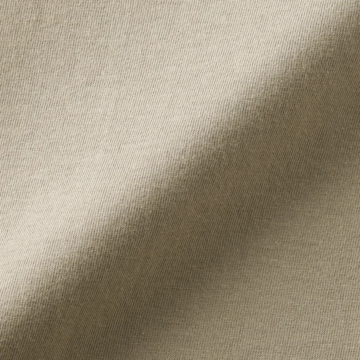 Outlet Muji Camiseta de manga larga y acabado lavado para hombre