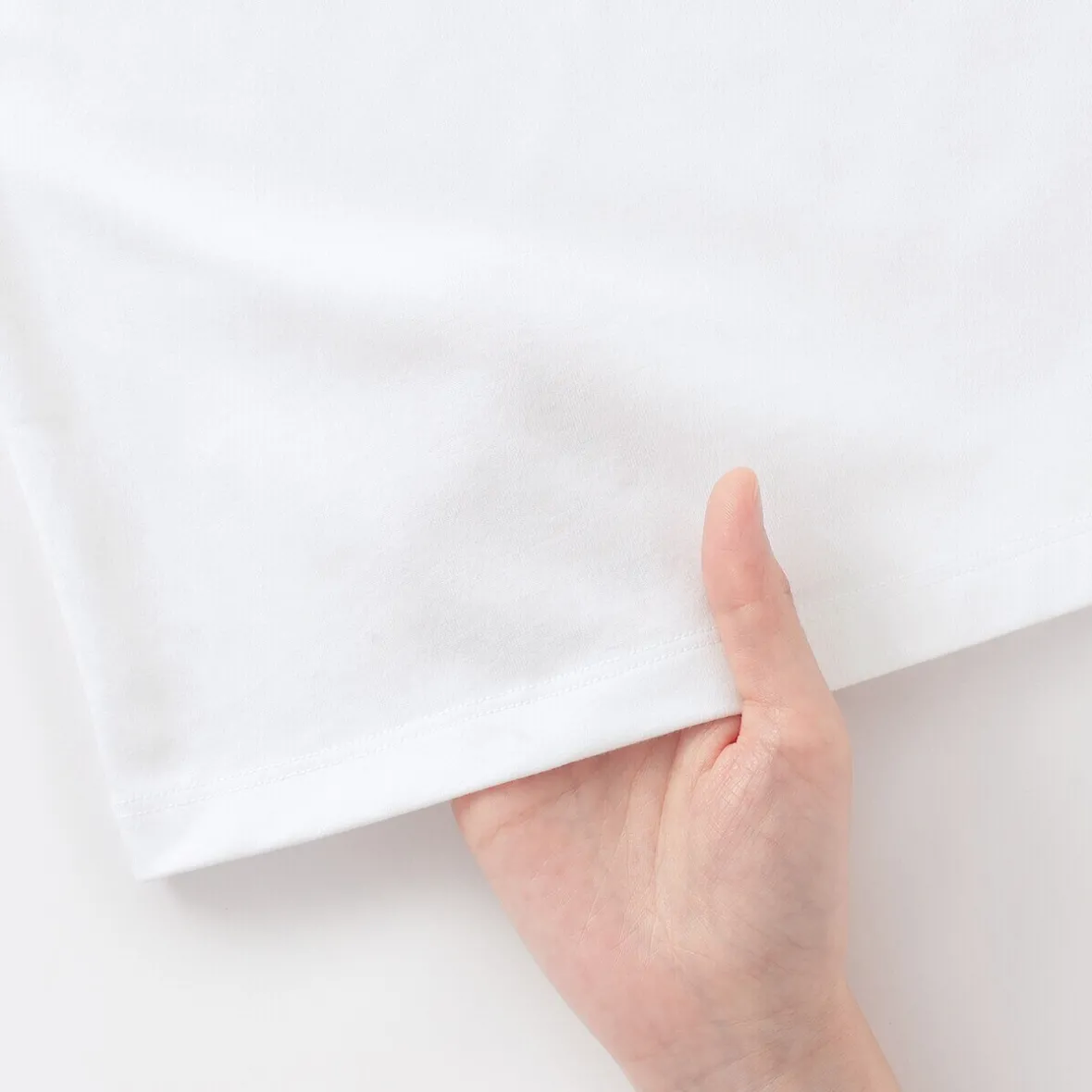 Discount Muji Camiseta de punto de manga cap para mujer