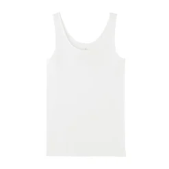 Outlet Muji Camiseta interior ligera de algodón absorbente de humedad para mujer