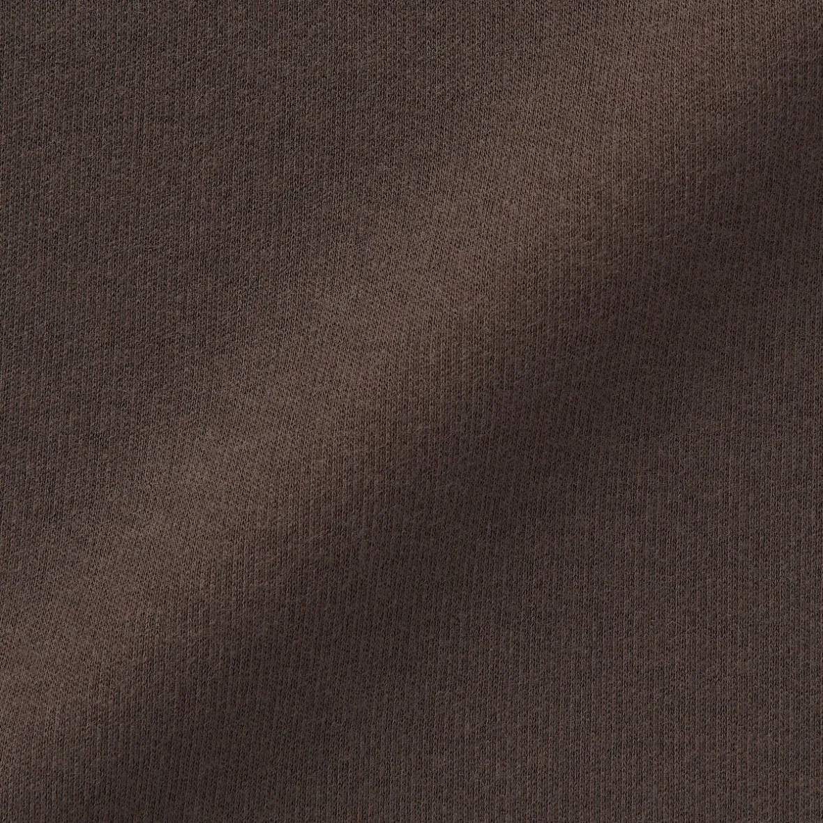 Muji Camiseta manga larga con cuello redondo de algodón cálido y lana para hombre