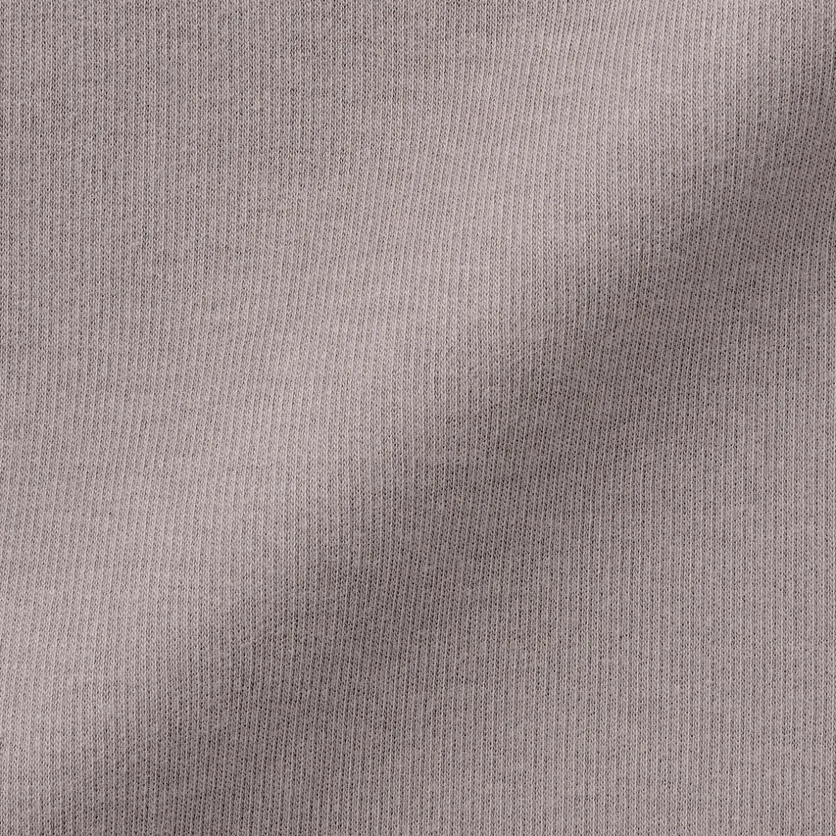 Muji Camiseta manga larga con cuello redondo de algodón cálido y lana para hombre