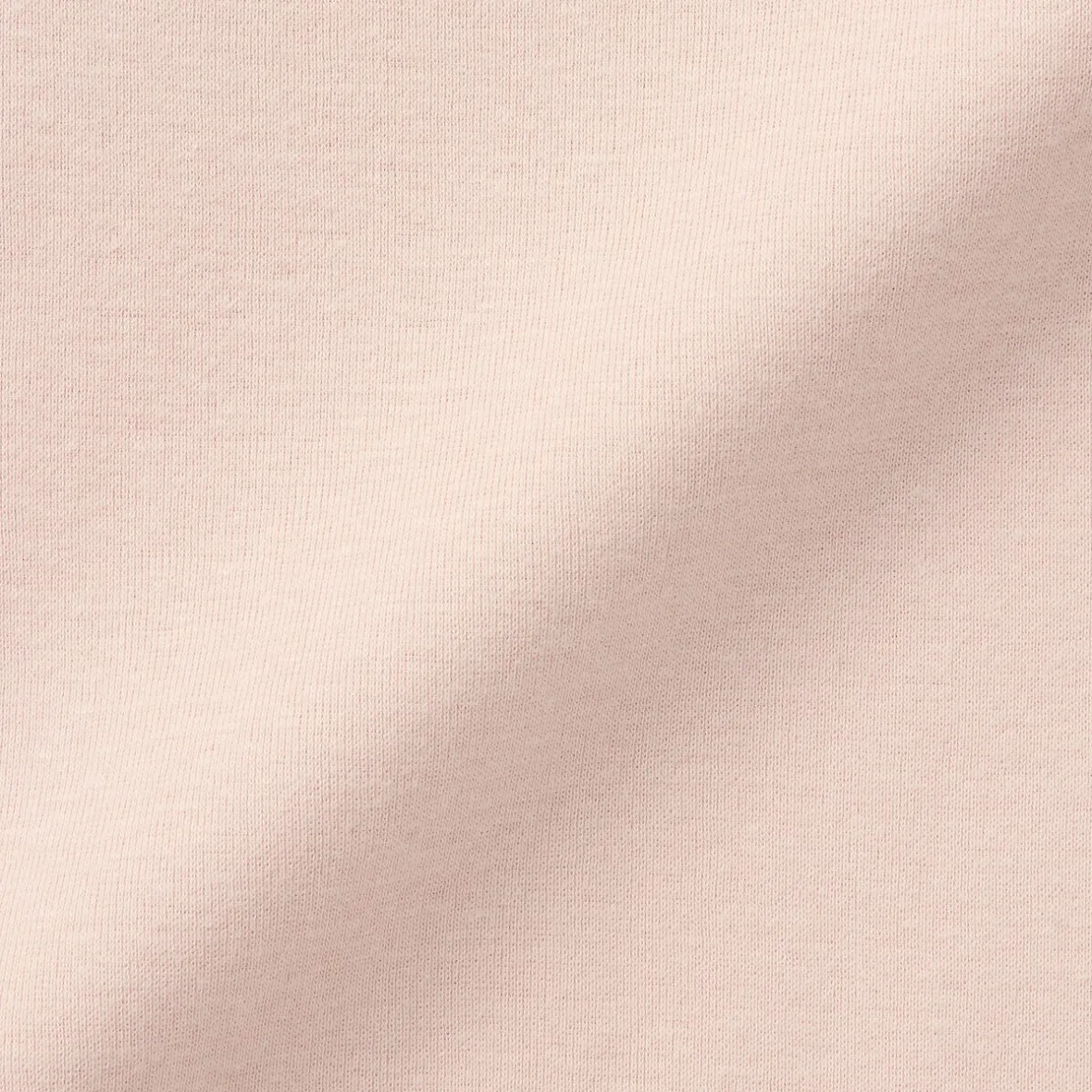 Sale Muji Camiseta manga larga con cuello en crew de algodón cálido para mujer