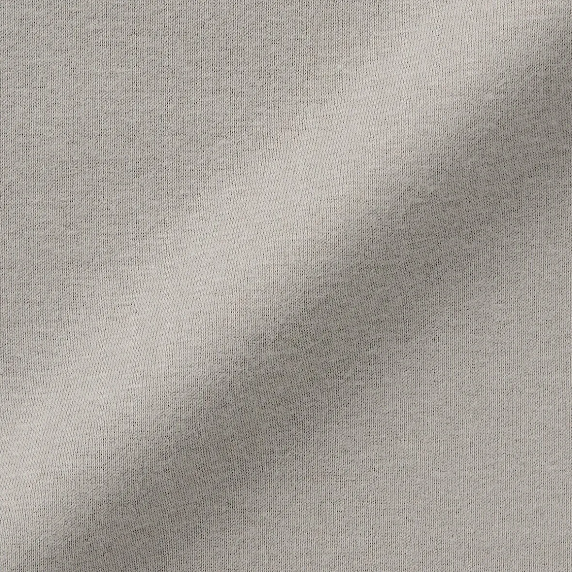 Sale Muji Camiseta manga larga con cuello en crew de algodón cálido para mujer