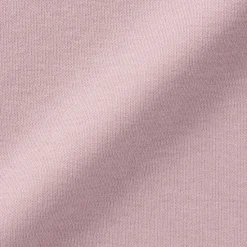 Clearance Muji Camiseta manga larga con cuello redondo de algodón cálido y lana para mujer