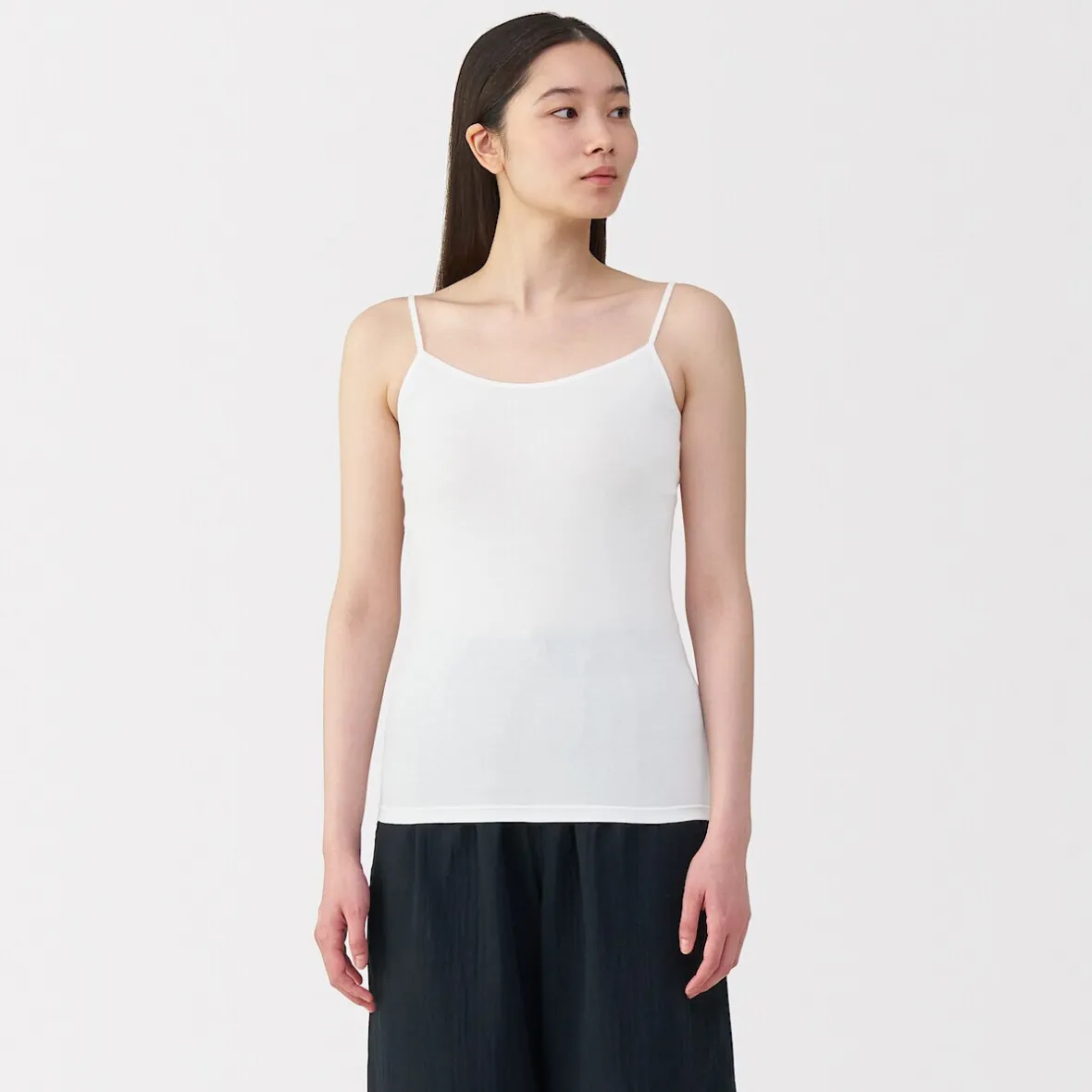 Outlet Muji Camisola de punto elástico para mujer