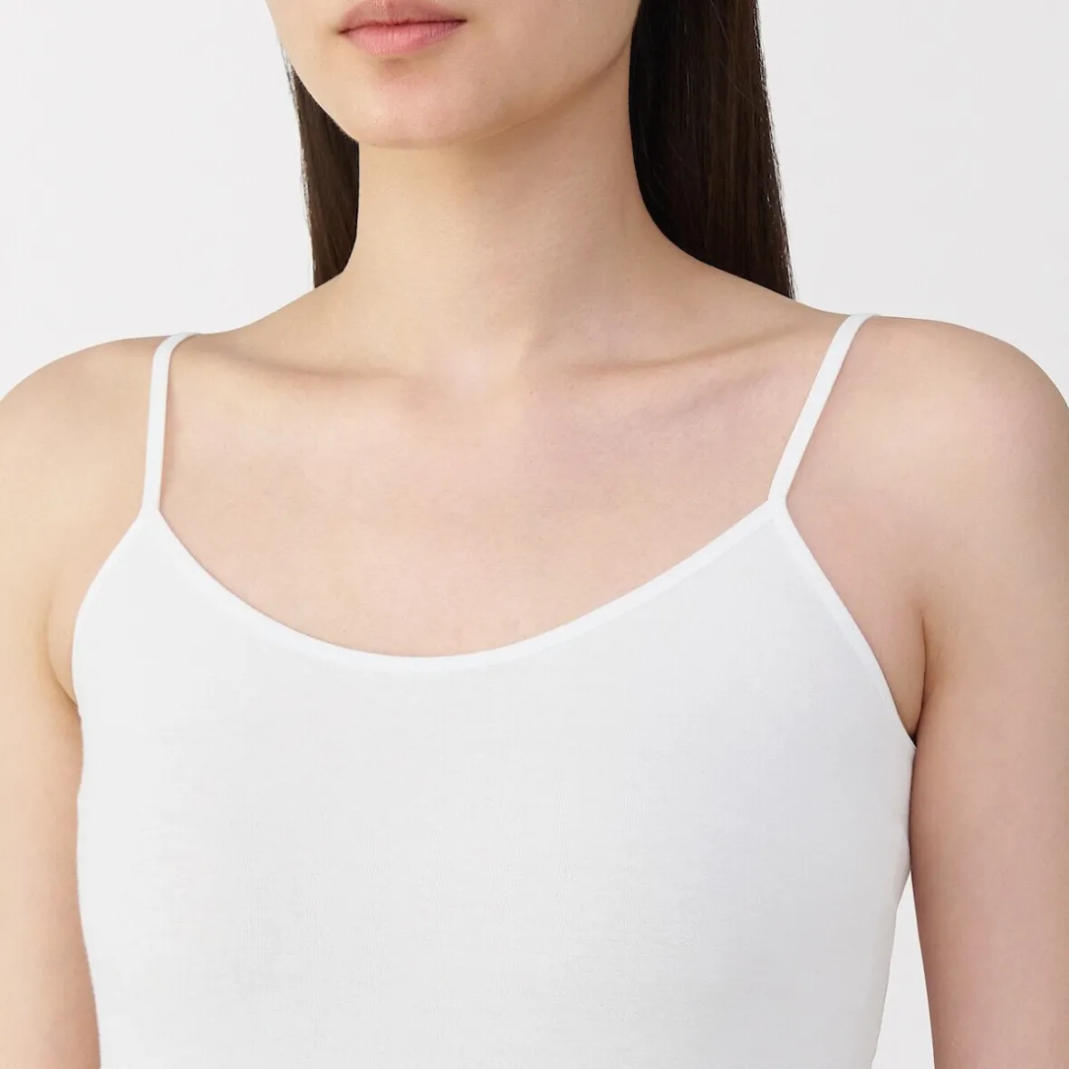 Outlet Muji Camisola de punto elástico para mujer