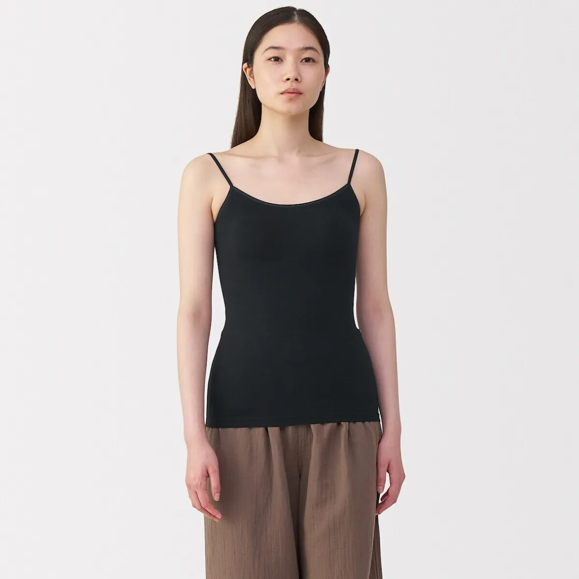 Outlet Muji Camisola de punto elástico para mujer