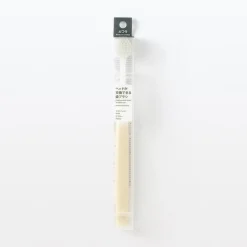 New Muji Cepillo de dientes con cabezal intercambiable ‐ Cerda ancha mediana
