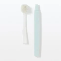 New Muji Cepillo de dientes con cabezal intercambiable ‐ Cerda ancha mediana