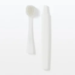New Muji Cepillo de dientes con cabezal intercambiable ‐ Cerda ancha mediana