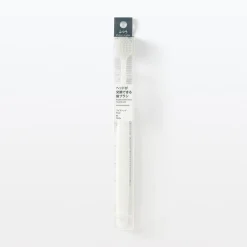 New Muji Cepillo de dientes con cabezal intercambiable ‐ Cerda ancha mediana