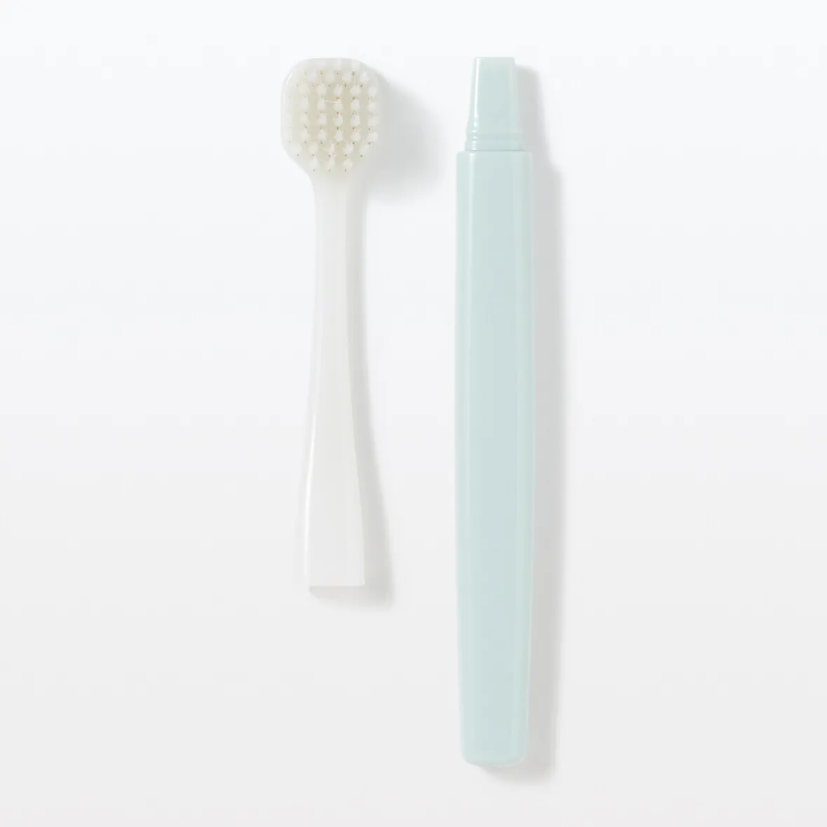 Discount Muji Cepillo de dientes con cabezal intercambiable ‐ Cerda suave y mediana