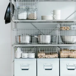 Outlet Muji Cesta de acero inoxidable M
