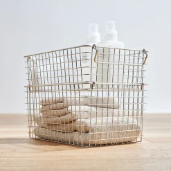 Outlet Muji Cesta de acero inoxidable M