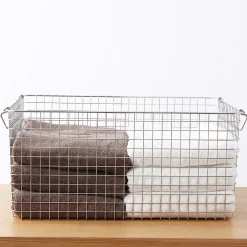 Best Muji Cesta de acero inoxidable L (alta) 51 x 37 x 24cm