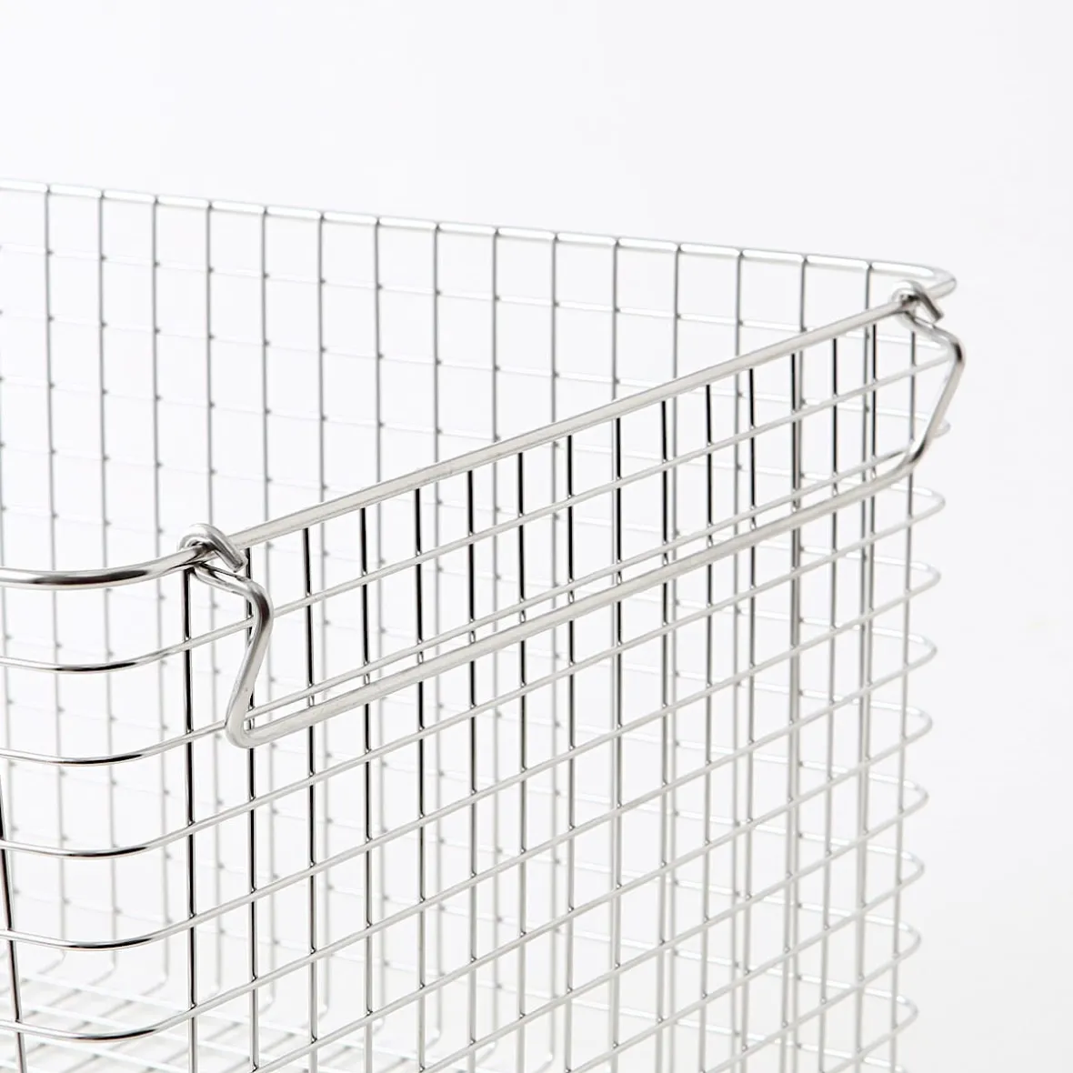 Best Muji Cesta de acero inoxidable L (alta) 51 x 37 x 24cm