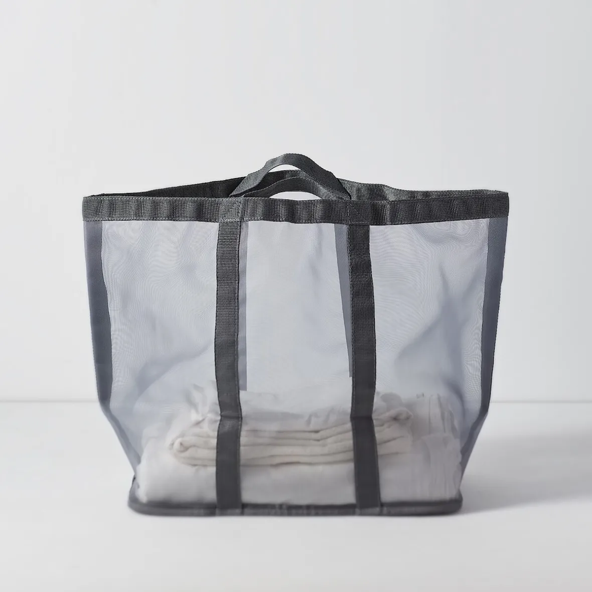 Sale Muji Cesta de la ropa de malla de nailon