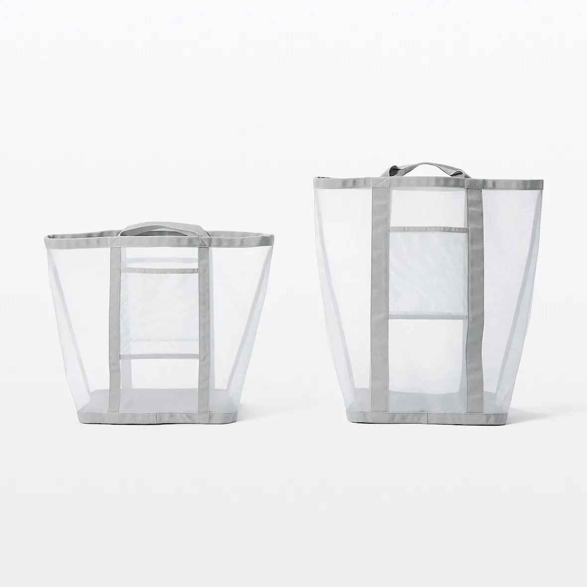 Sale Muji Cesta de la ropa de malla de nailon