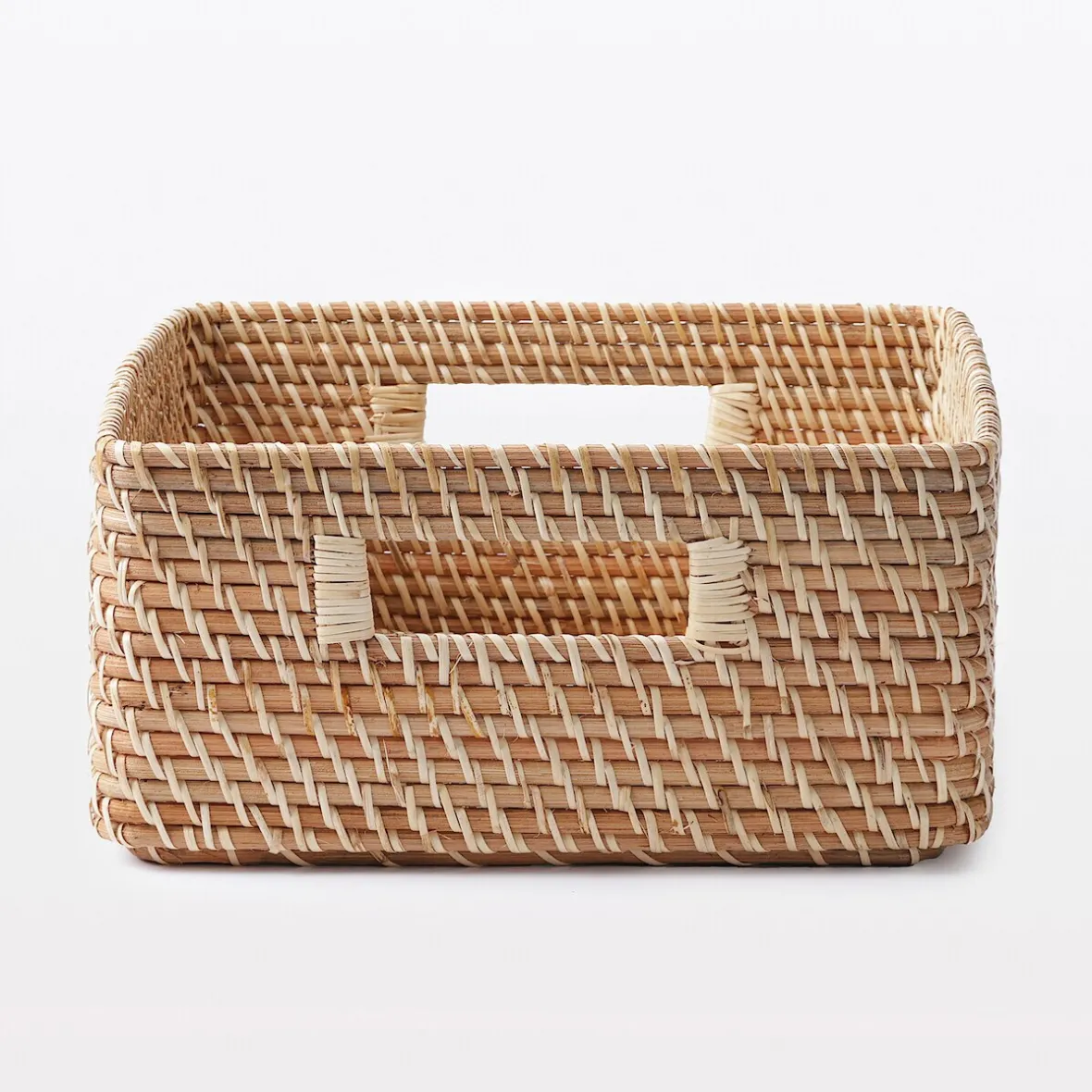 Muji Cesta de ratán con asa W35xD36xH16cm