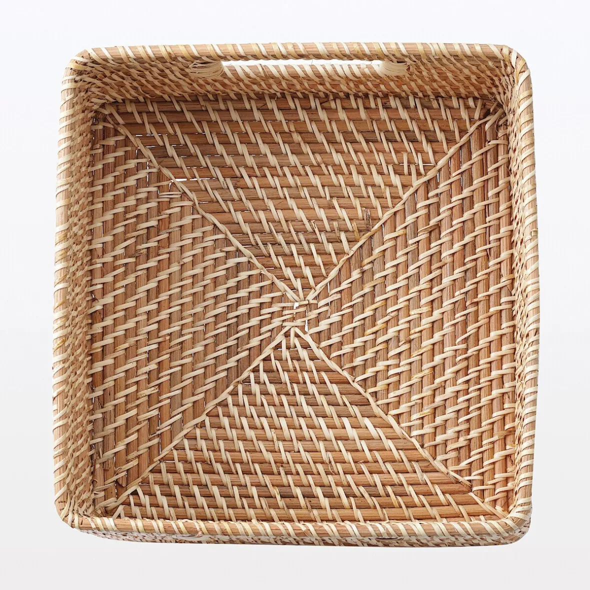 Muji Cesta de ratán con asa W35xD36xH16cm