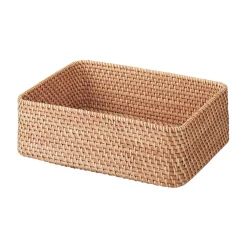 Clearance Muji Cesta de ratán S W26xD36xH12cm