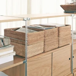 Clearance Muji Cesta de ratán S W26xD36xH12cm