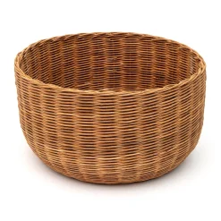 Online Muji Cesta de ratán tejida ‐ redonda, L