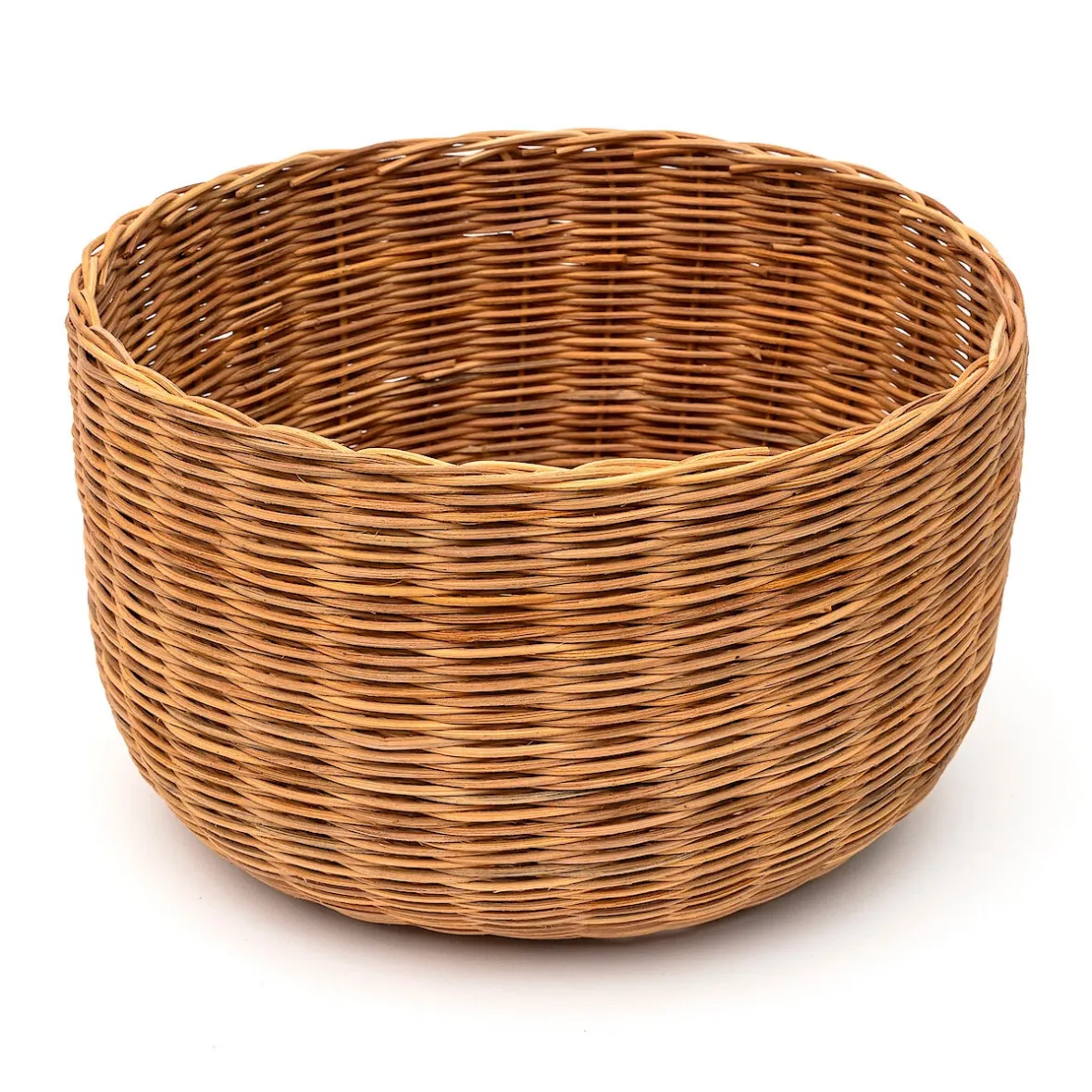 Clearance Muji Cesta de ratán tejida ‐ redonda, M