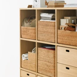 Clearance Muji Cesta de ratán W26xD18xH12cm