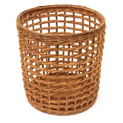 Online Muji Cesta redonda de ratán de trama abierta M