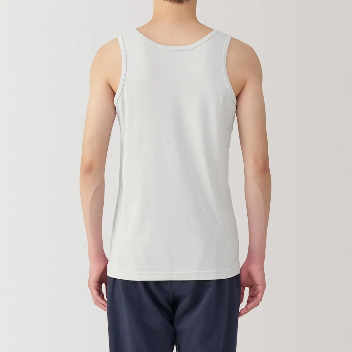Sale Muji Chaleco de algodón que absorbe la humedad para hombre