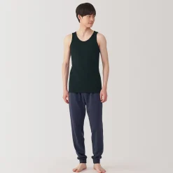 Sale Muji Chaleco de algodón que absorbe la humedad para hombre
