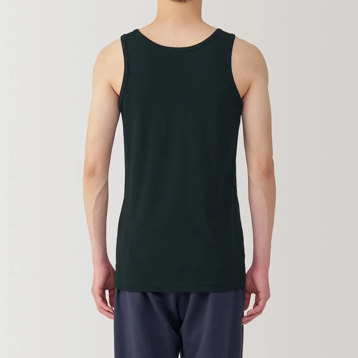 Sale Muji Chaleco de algodón que absorbe la humedad para hombre
