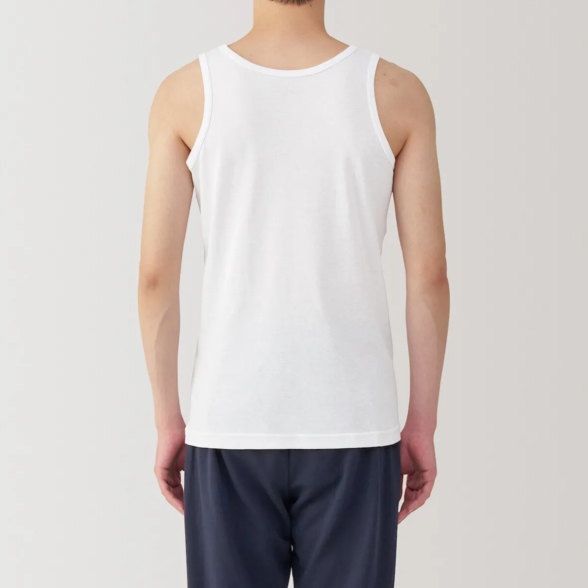Sale Muji Chaleco de algodón que absorbe la humedad para hombre