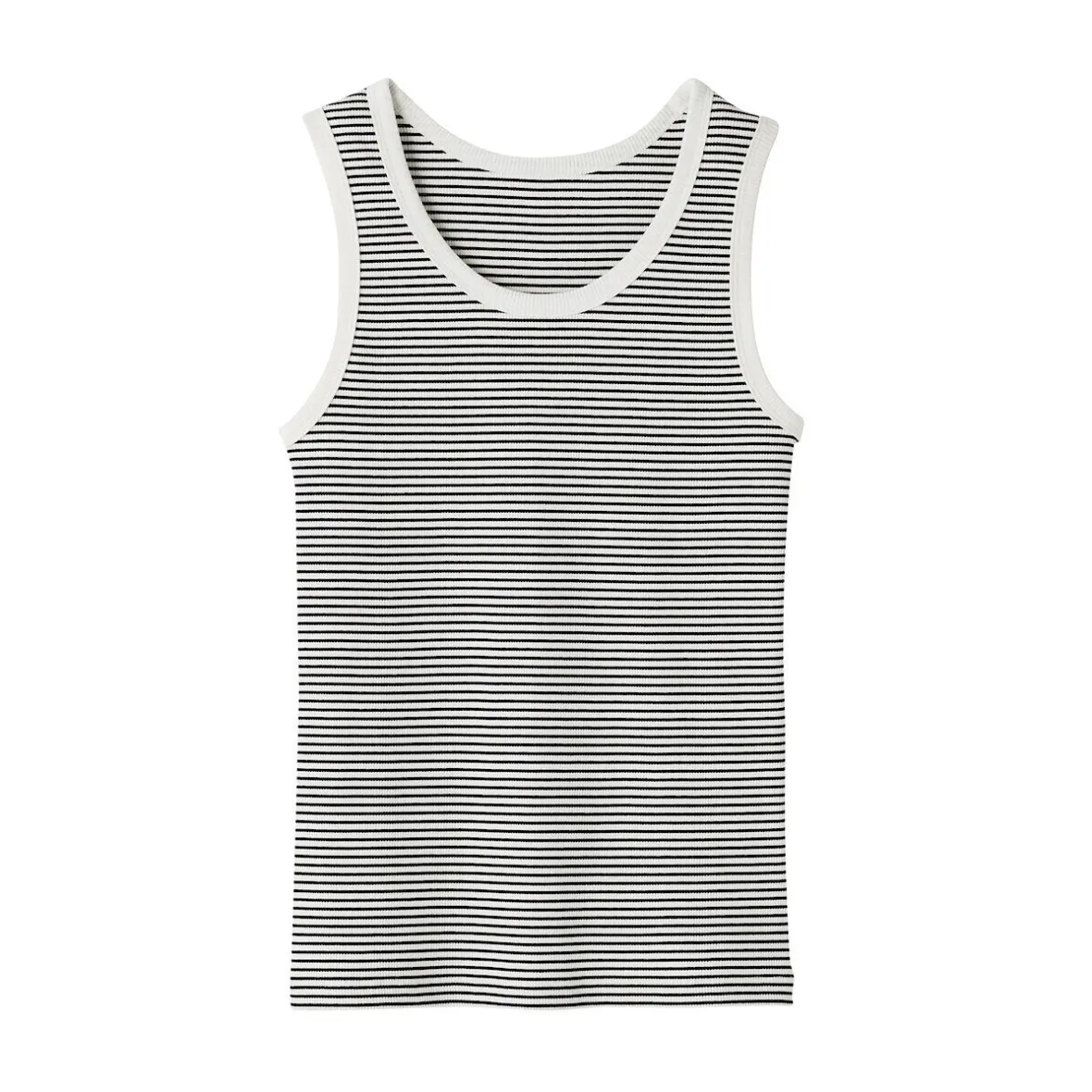 Outlet Muji Chaleco de canalé para mujer