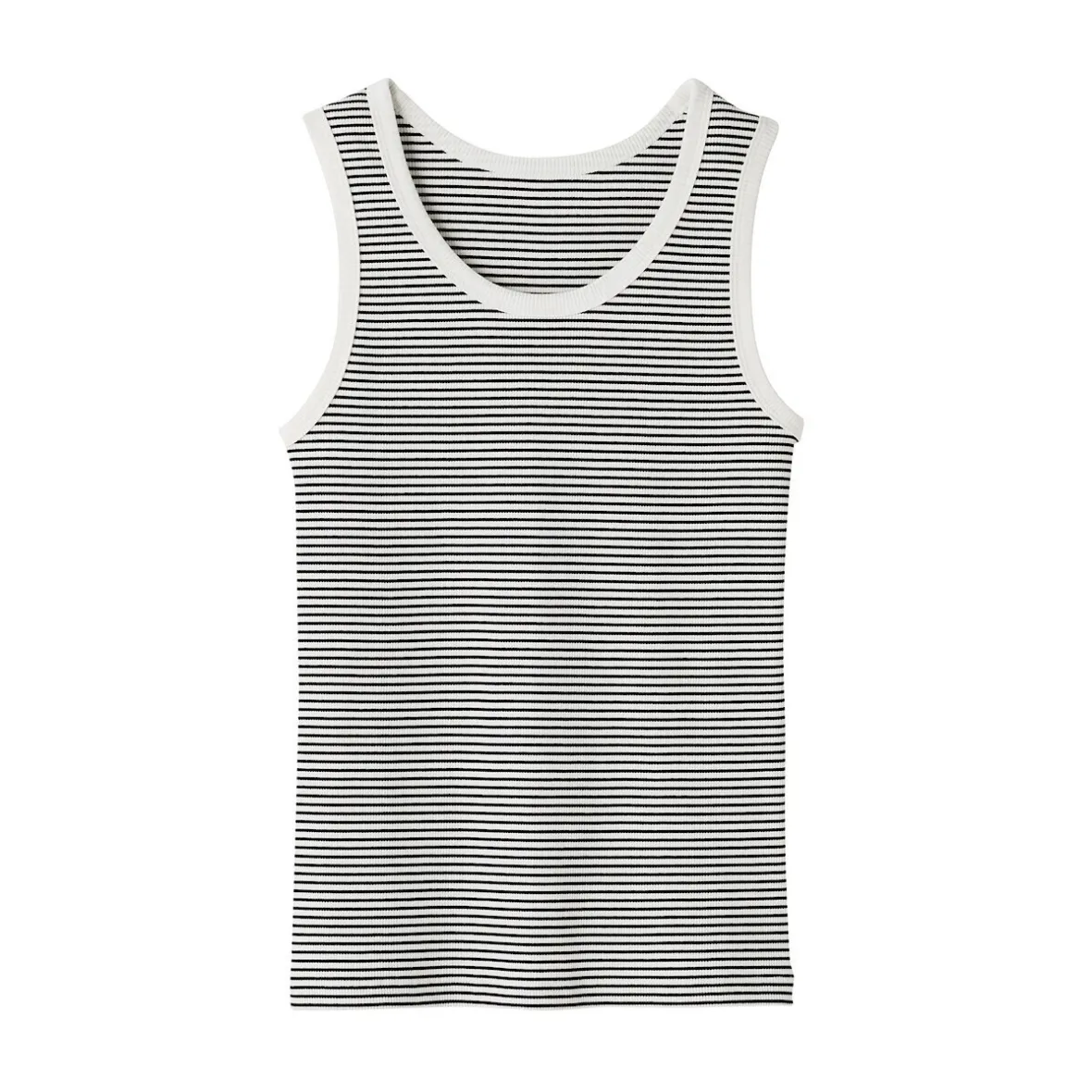 Outlet Muji Chaleco de canalé para mujer