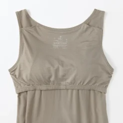 Discount Muji Chaleco de soporte suave y elástico de lyocell para mujer