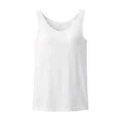 Discount Muji Chaleco de soporte suave y elástico de lyocell para mujer