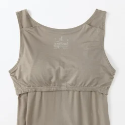 Discount Muji Chaleco de soporte suave y elástico de lyocell para mujer