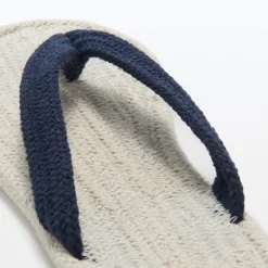 Hot Muji Chanclas de estar por casa de mezcla de algodón